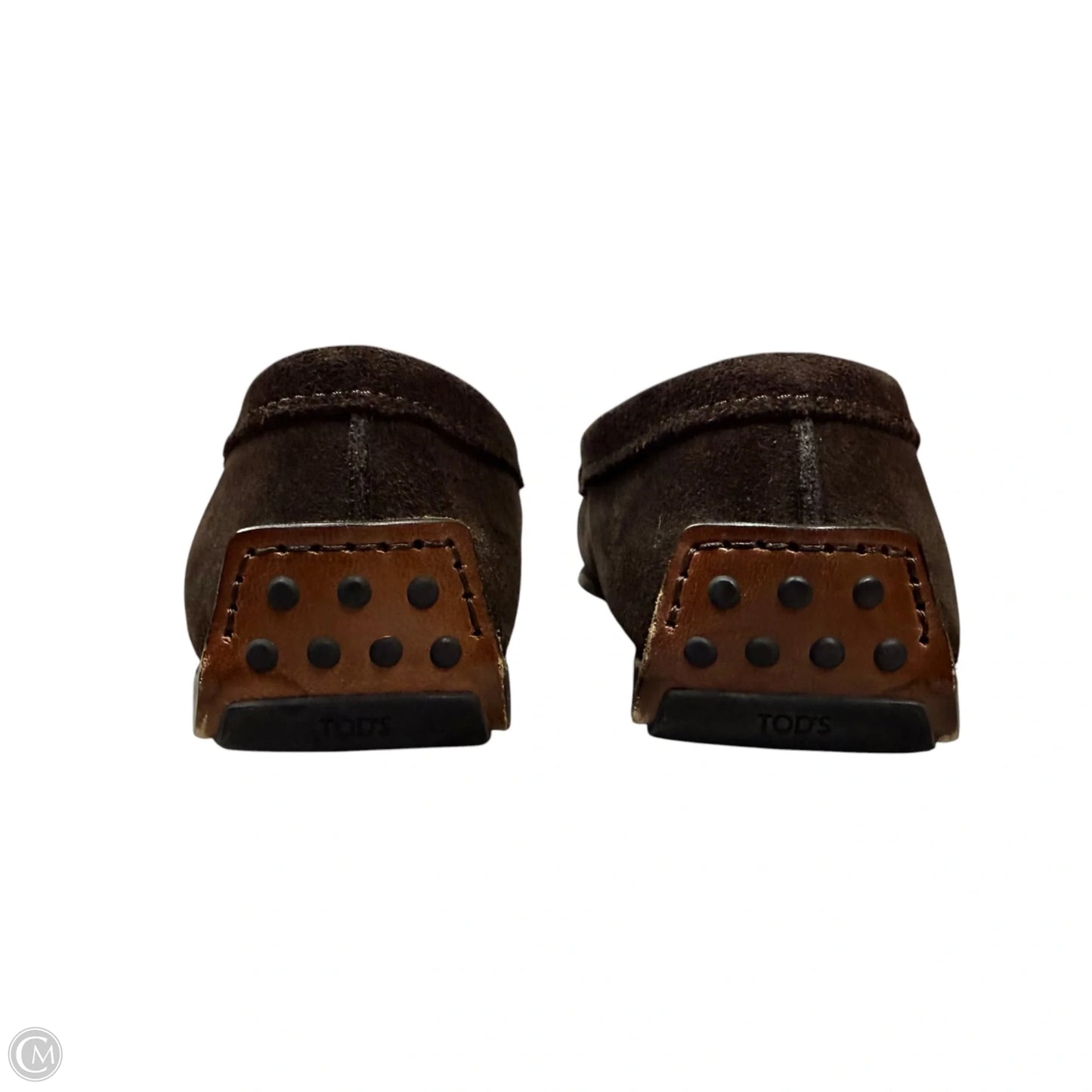 Shoes Luxury Designer By Tods In Brown, Size: 6.5