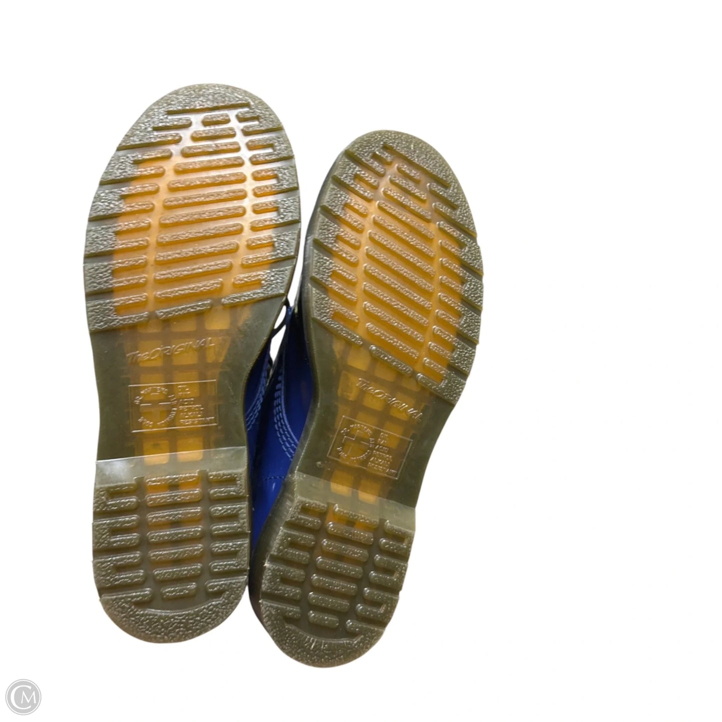 Boots Combat By Dr Martens In Blue, Size: 10