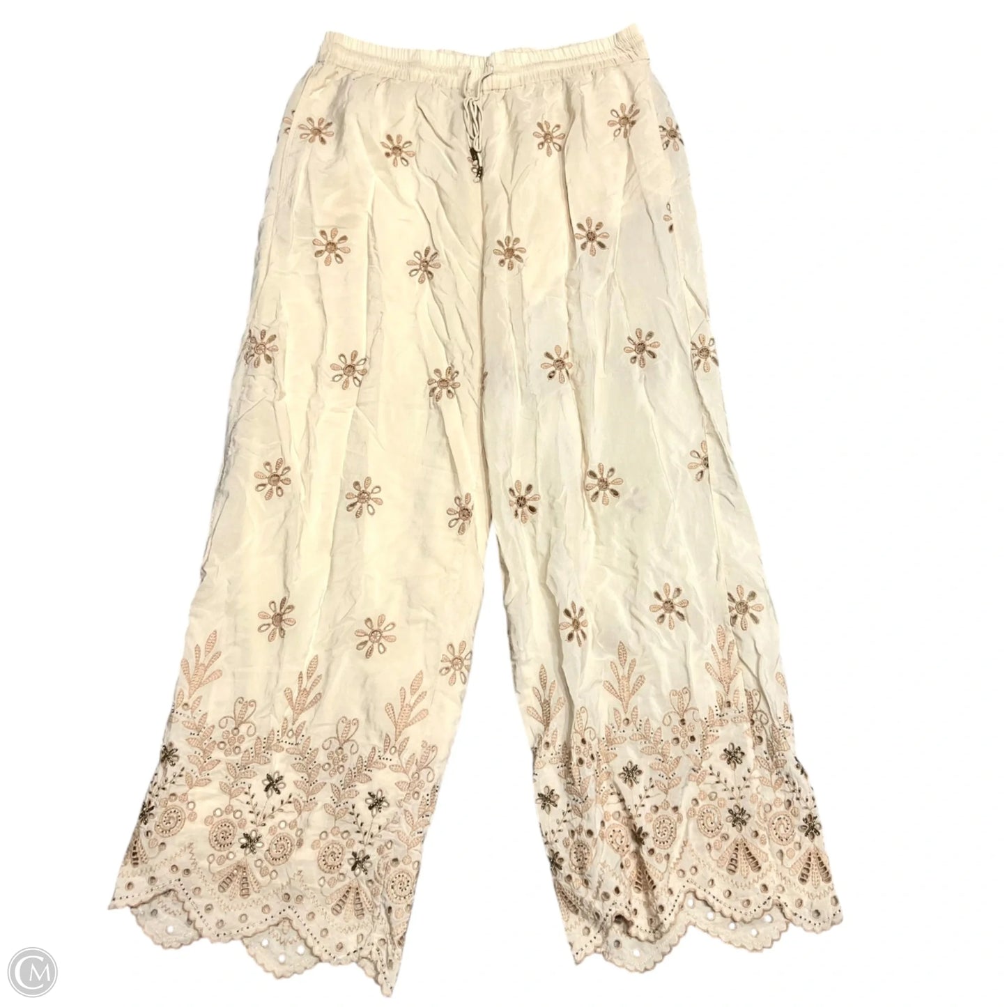 Pants Joggers By Zara In Tan, Size: 12