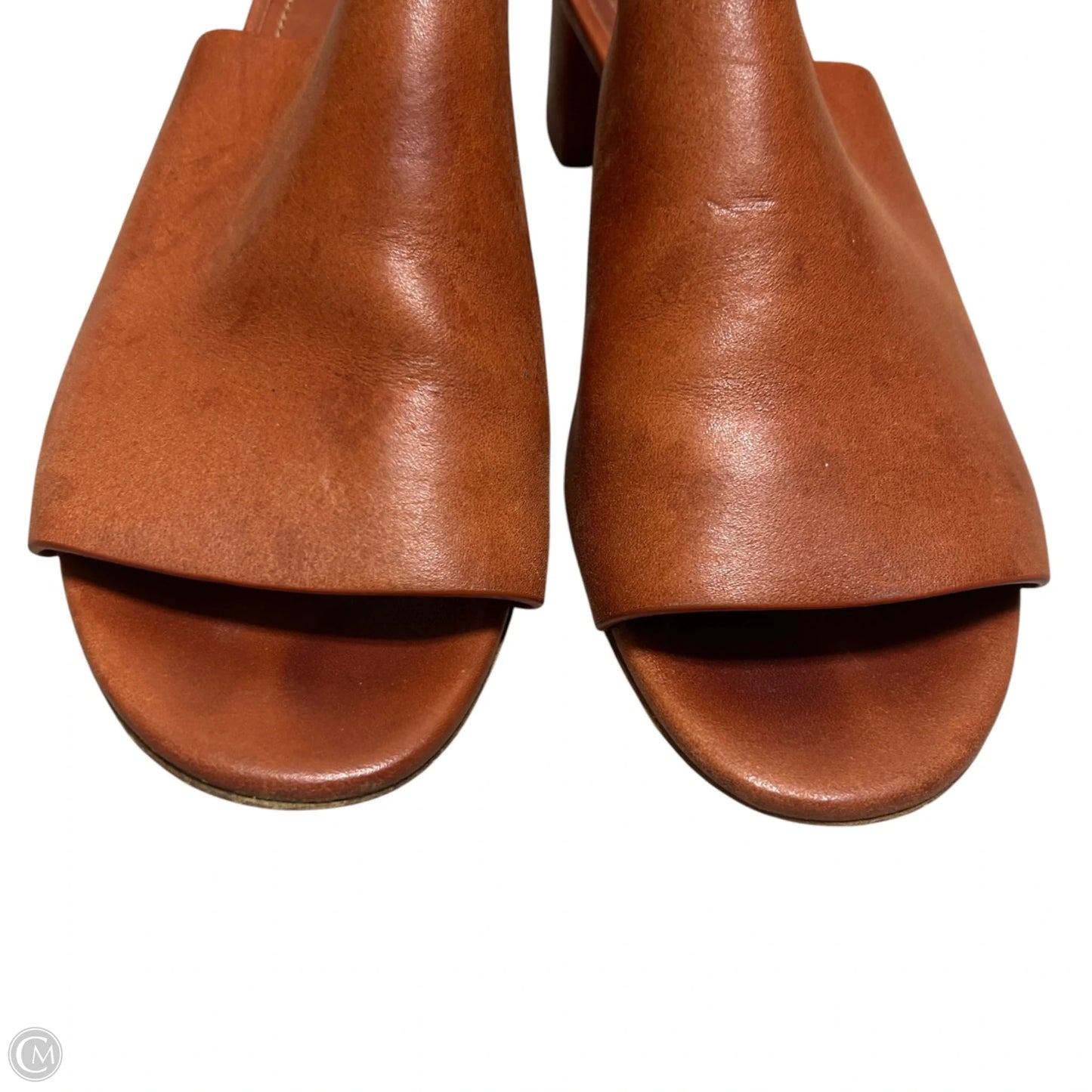 Sandals Designer By Mansur Gavriel In Orange, Size: 9.5