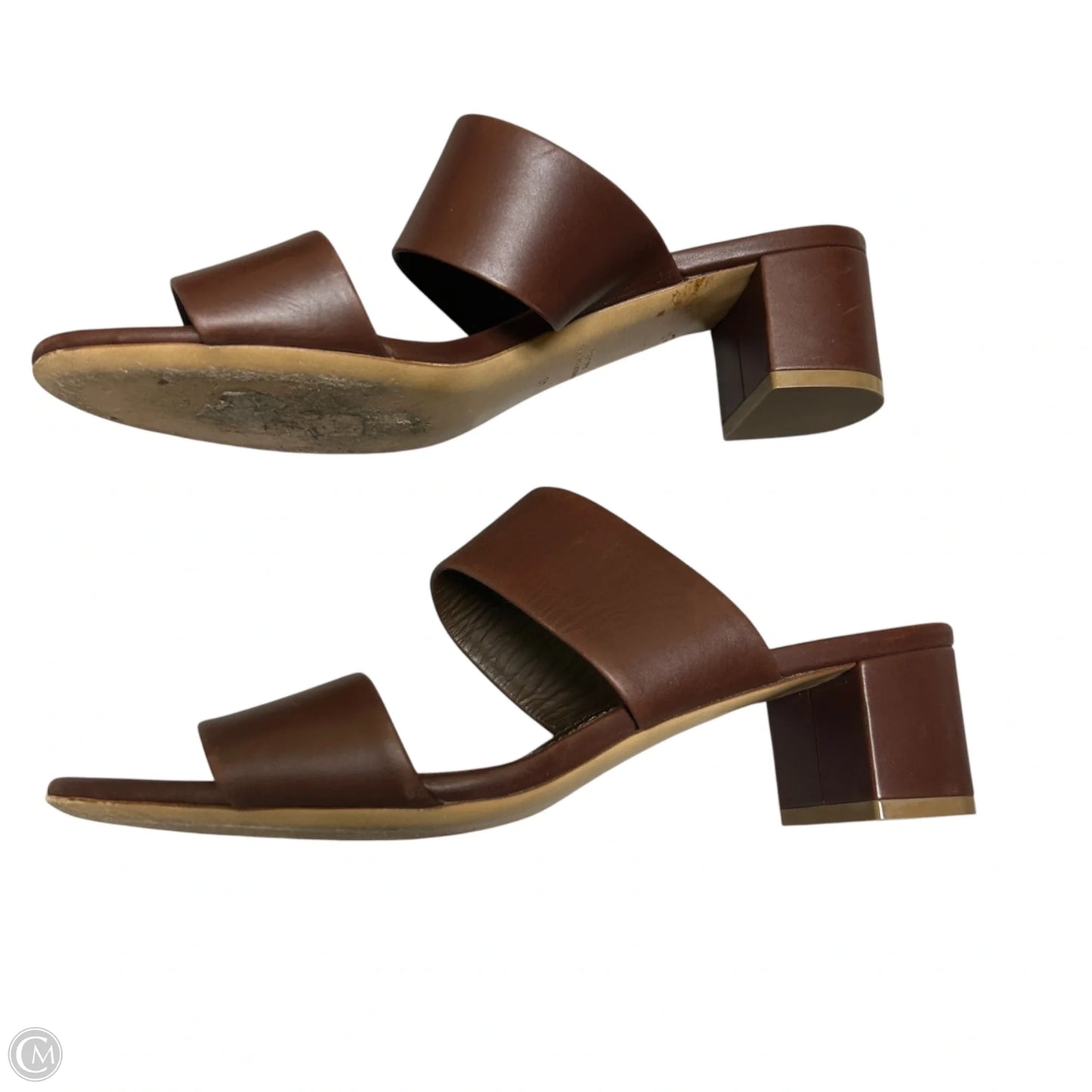 Sandals Designer By Mansur Gavriel In Brown, Size: 9.5