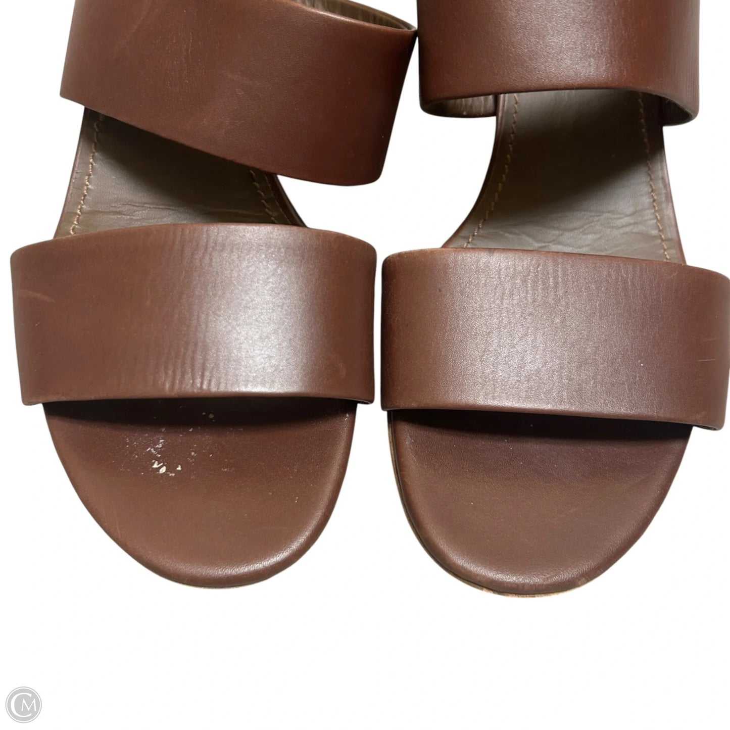 Sandals Designer By Mansur Gavriel In Brown, Size: 9.5