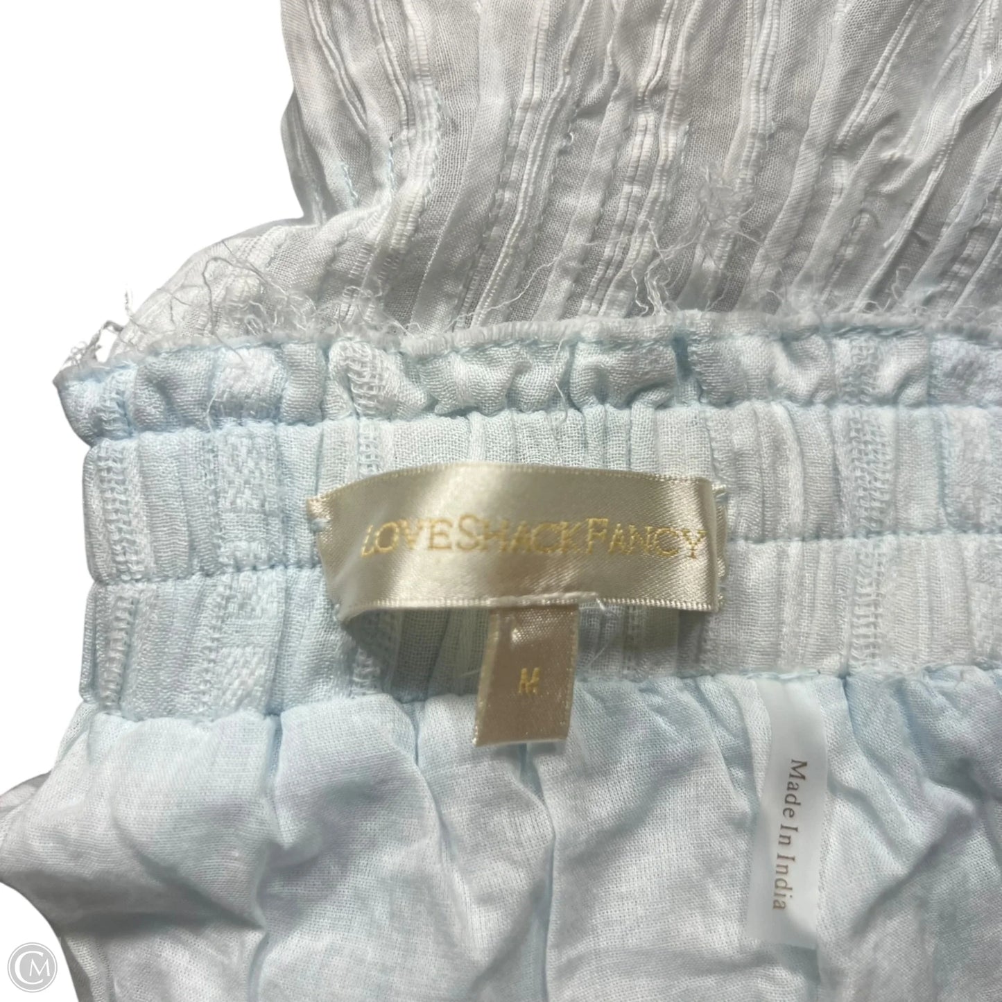 Skirt Mini & Short By Loveshackfancy In Blue, Size: M