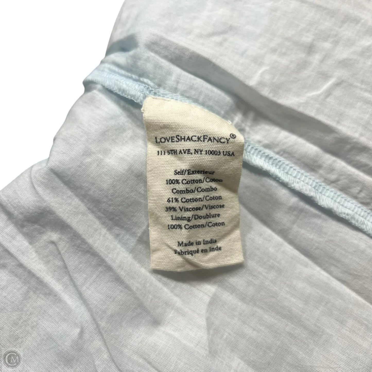 Skirt Mini & Short By Loveshackfancy In Blue, Size: M