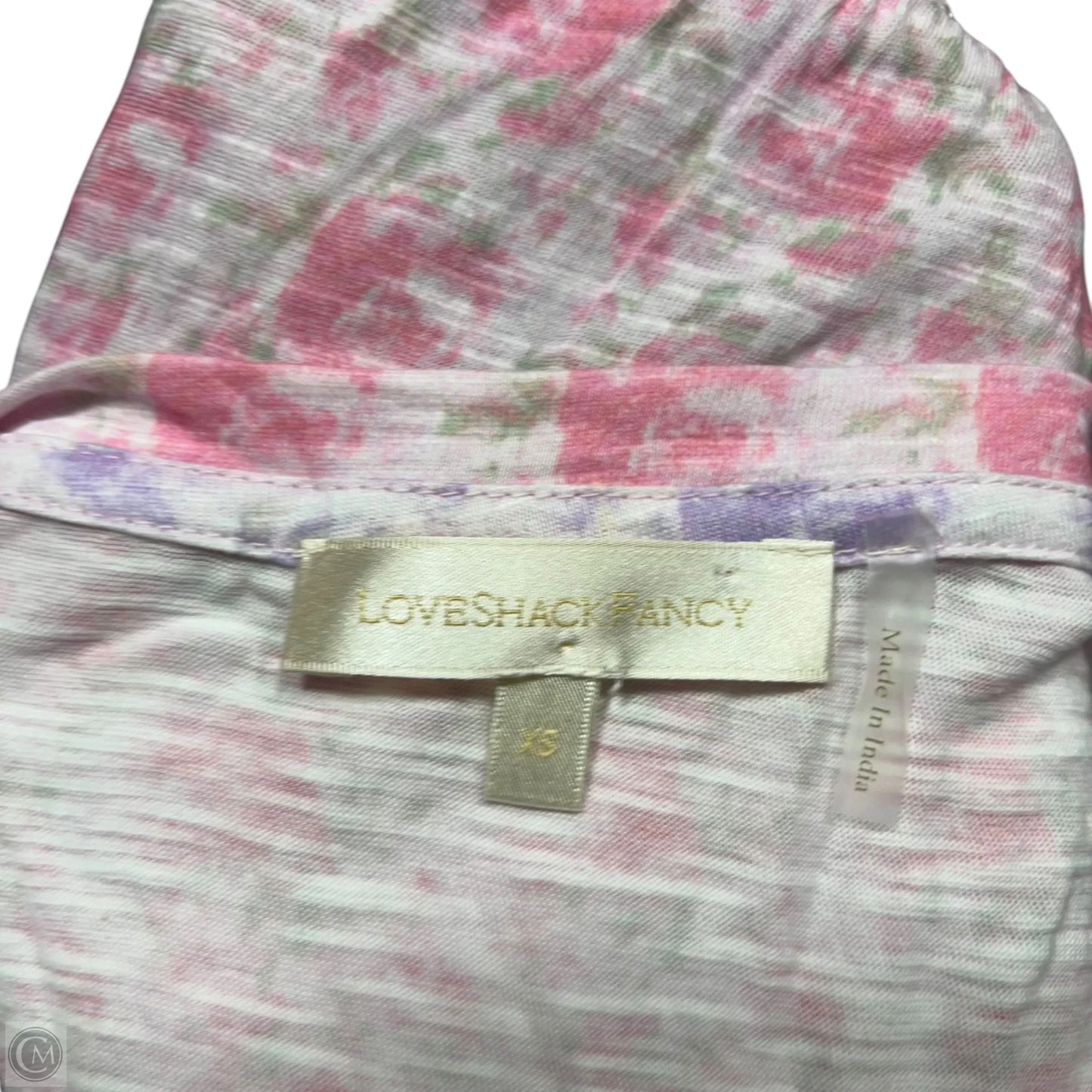 Dress Casual Short By Loveshackfancy In Pink, Size: Xs