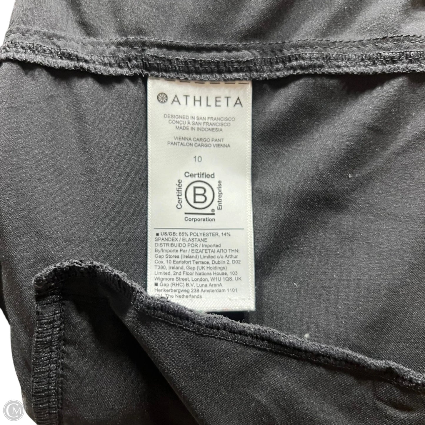 Athletic Pants By Athleta In Black, Size: 10