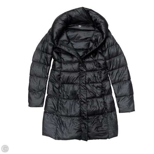 Coat Puffer & Quilted By Uniqlo In Black, Size: S