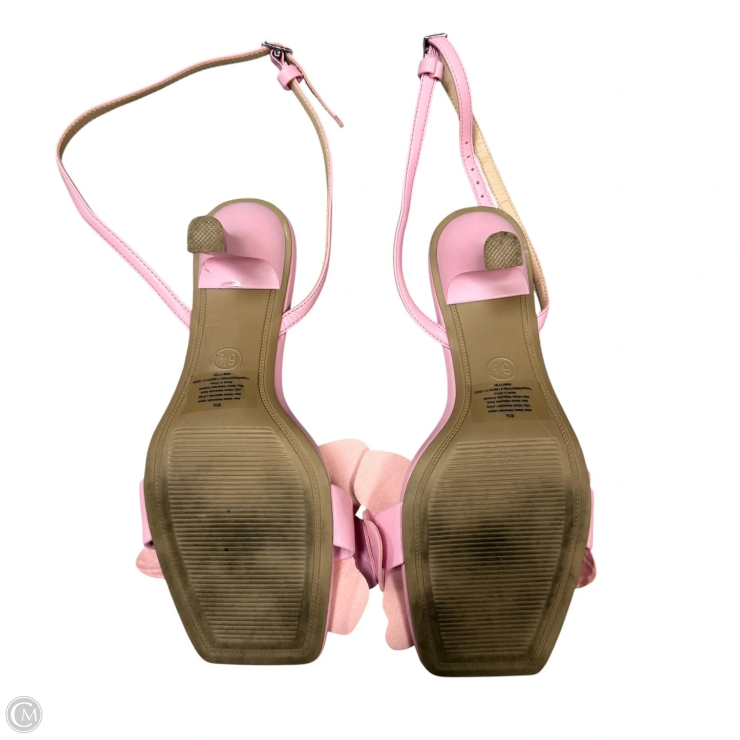 Sandals Heels Kitten By A New Day In Pink, Size: 6.5