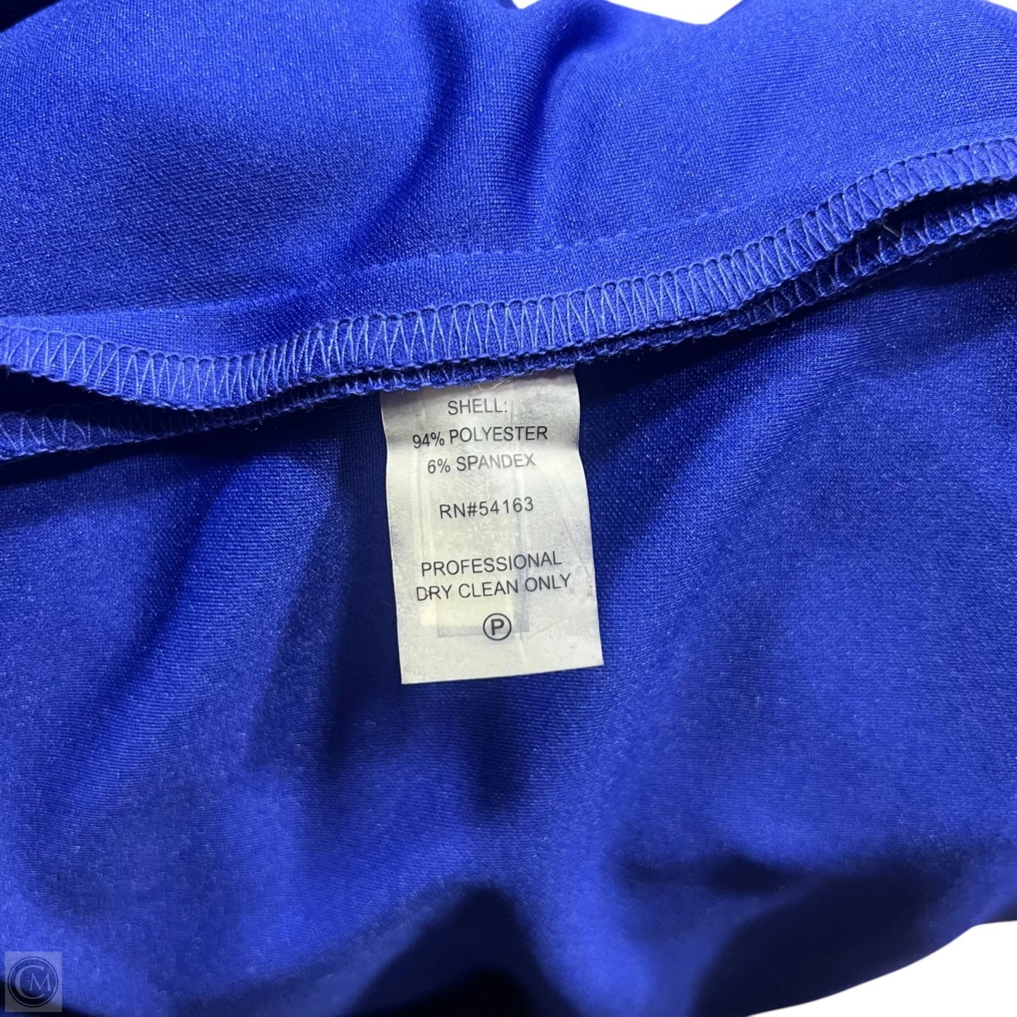 Dress Party Short By Calvin Klein In Blue, Size: S