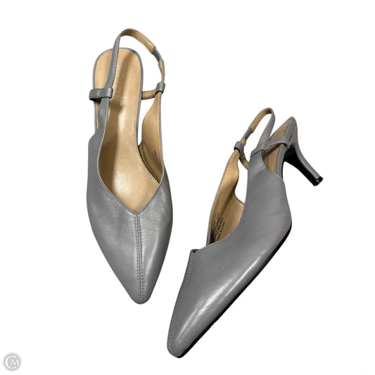 Shoes Heels Kitten By Aerosoles In Grey, Size: 10