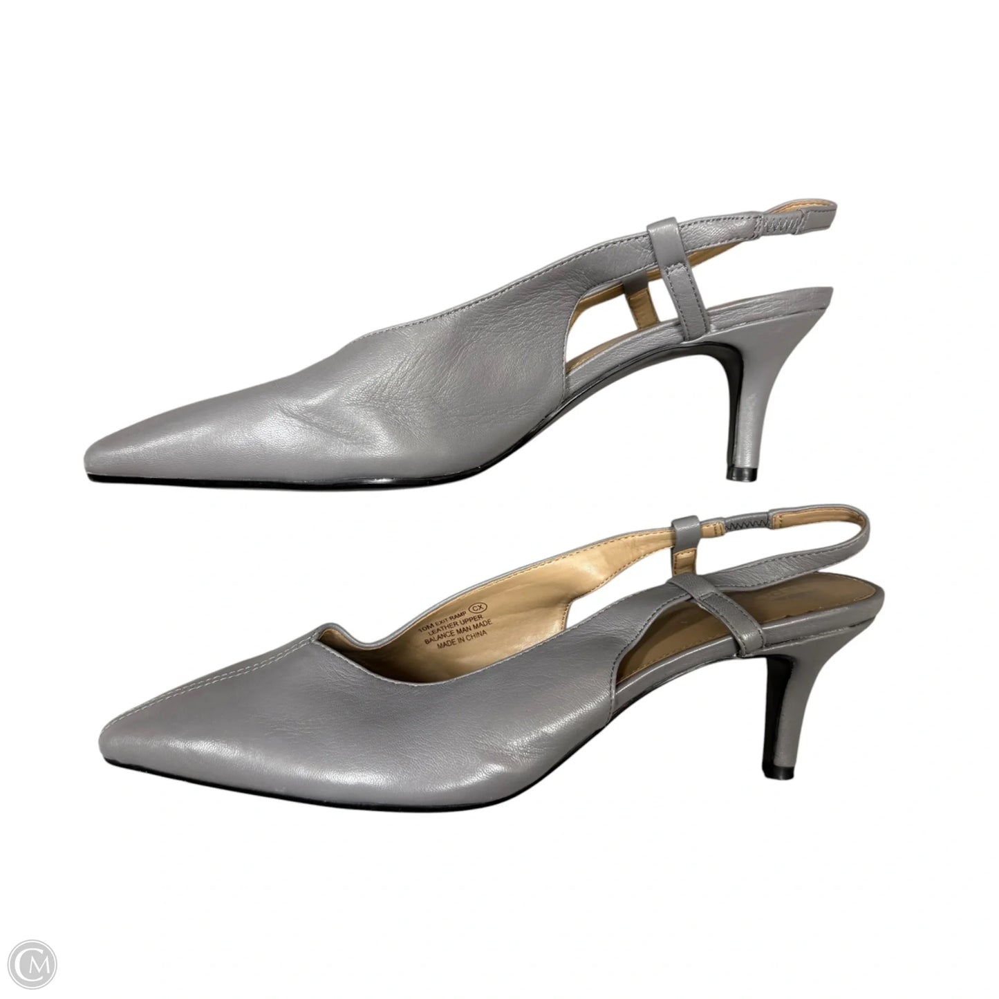 Shoes Heels Kitten By Aerosoles In Grey, Size: 10
