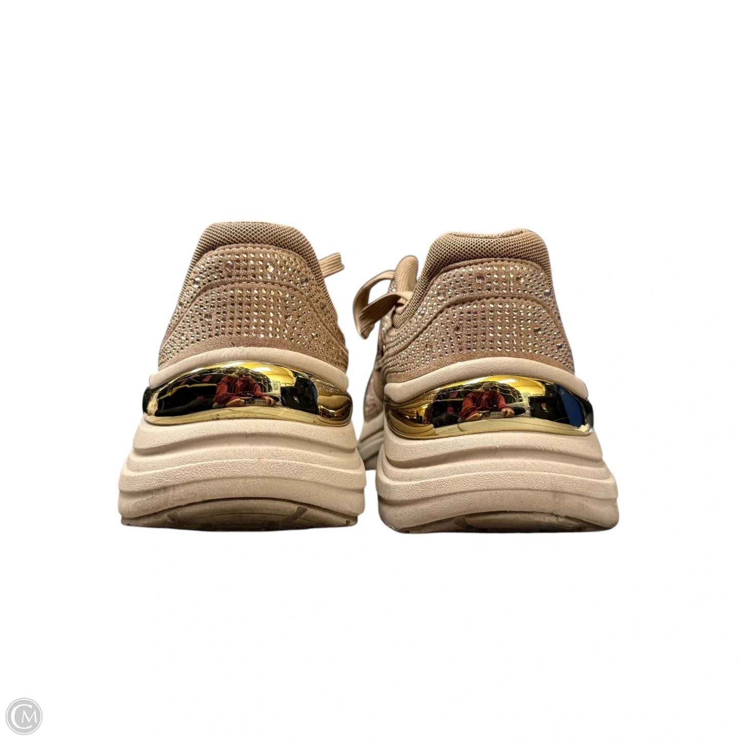 Shoes Sneakers By Skechers In Tan, Size: 10