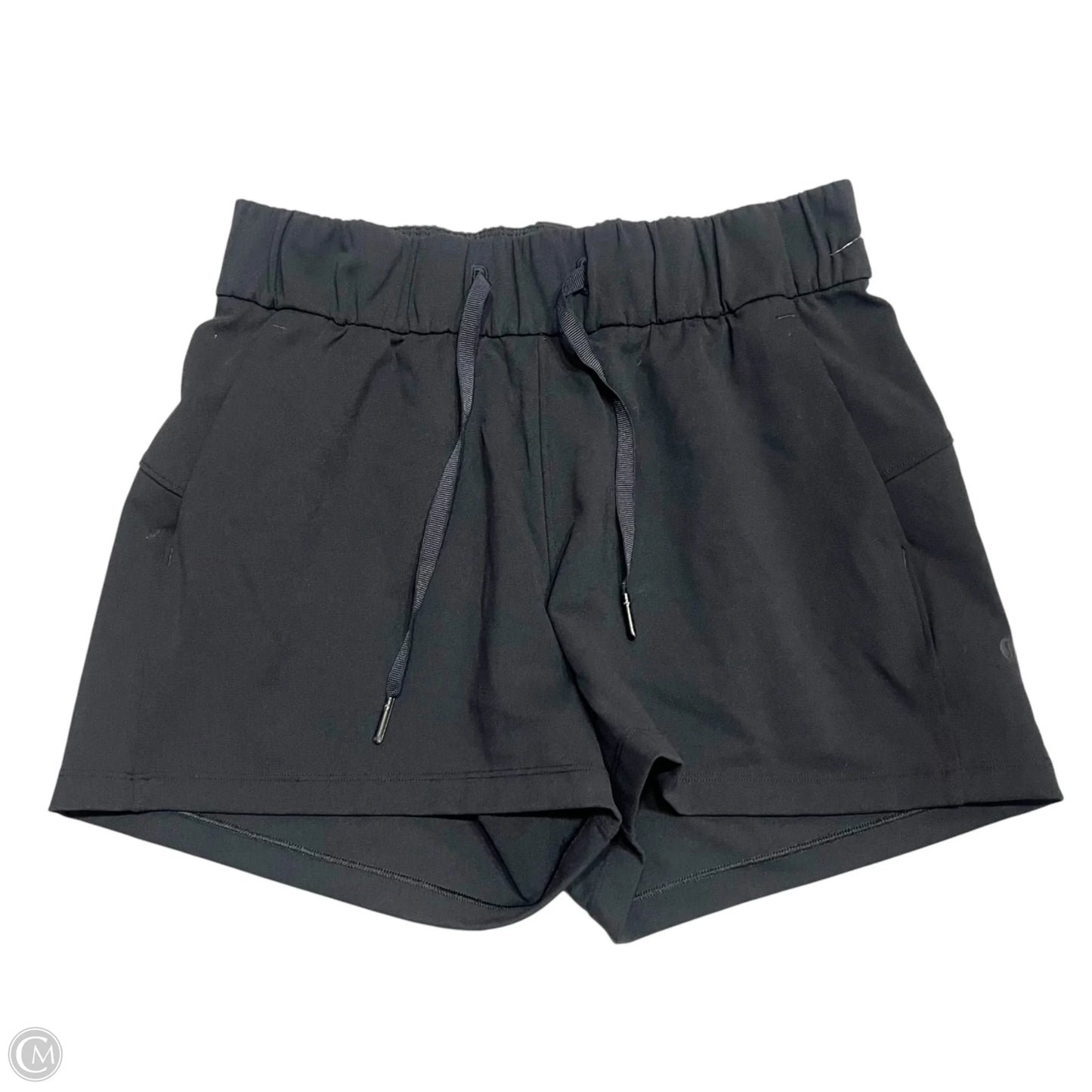 Athletic Shorts By Lululemon In Black, Size: 4