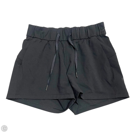 Athletic Shorts By Lululemon In Black, Size: 4