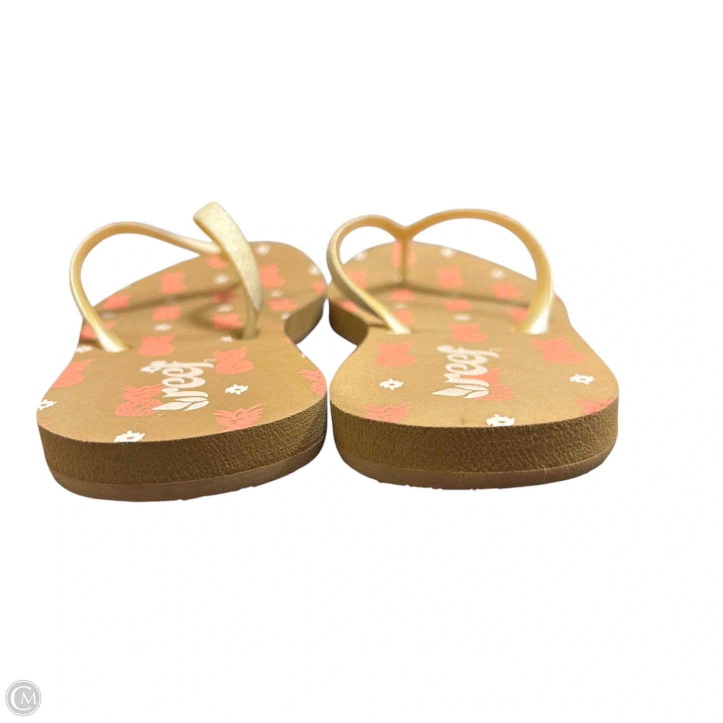 Sandals Flats By Reef In Tan, Size: 6