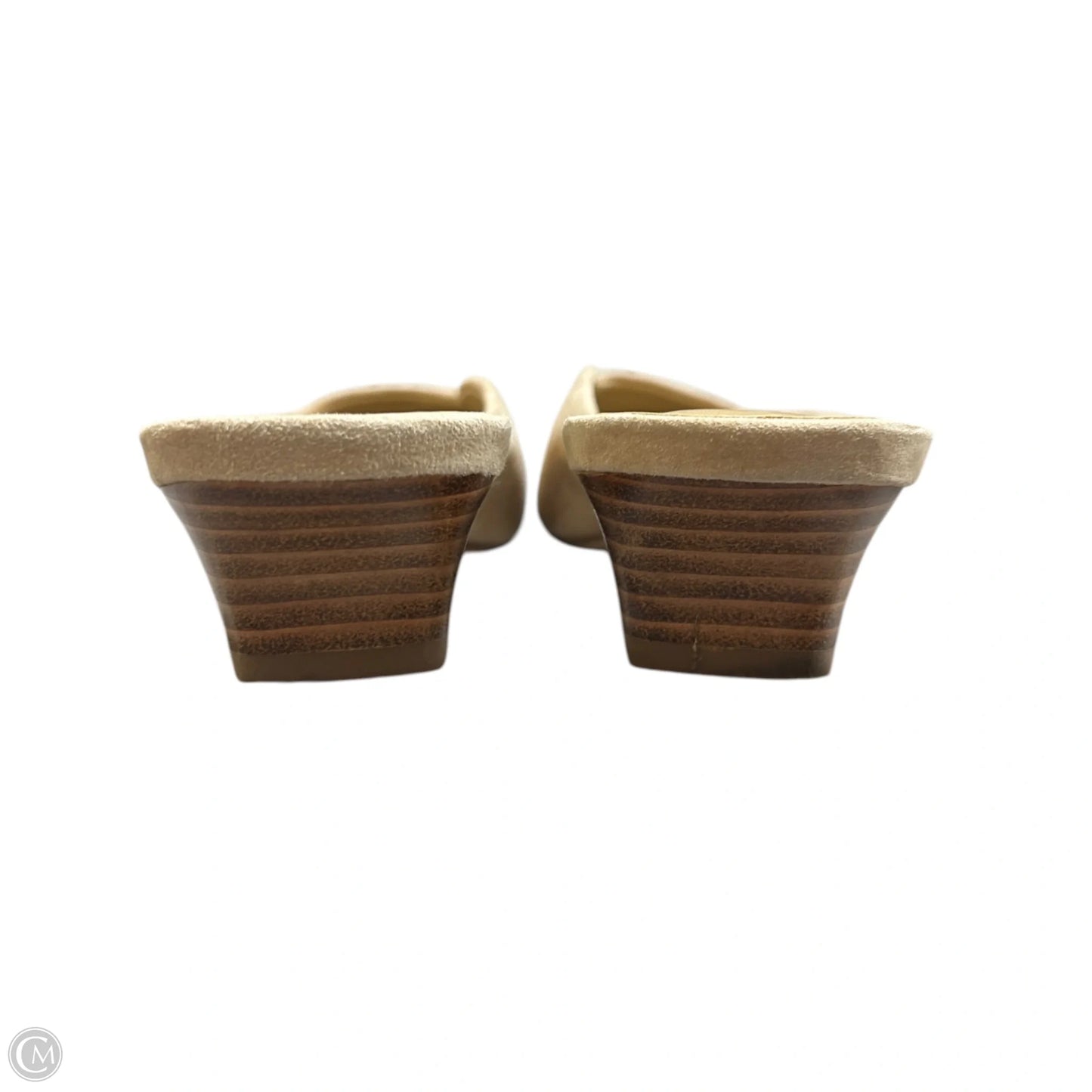 Shoes Heels Block By Ann Taylor In Tan, Size: 9