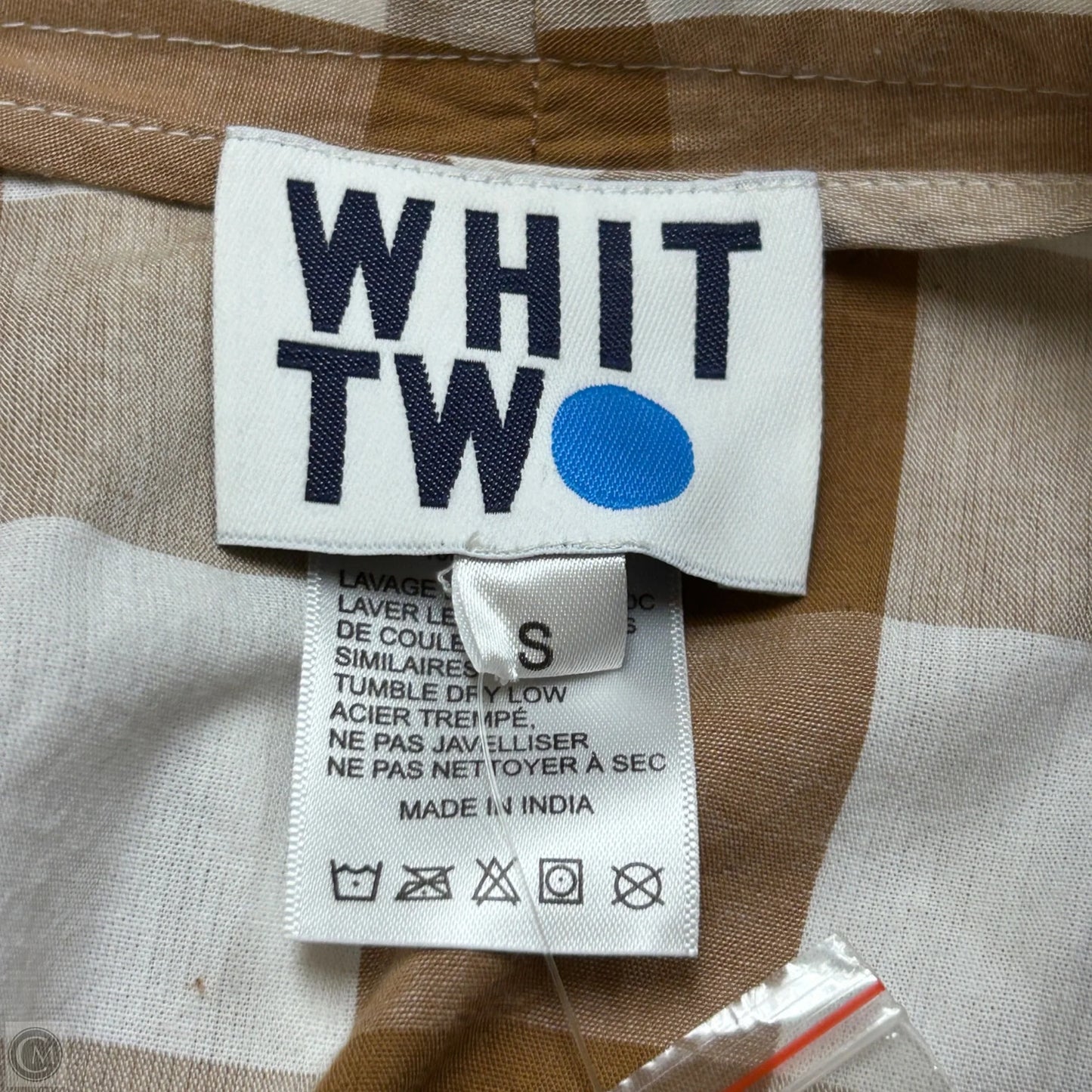 Romper By Whit Two In Tan & White, Size: S