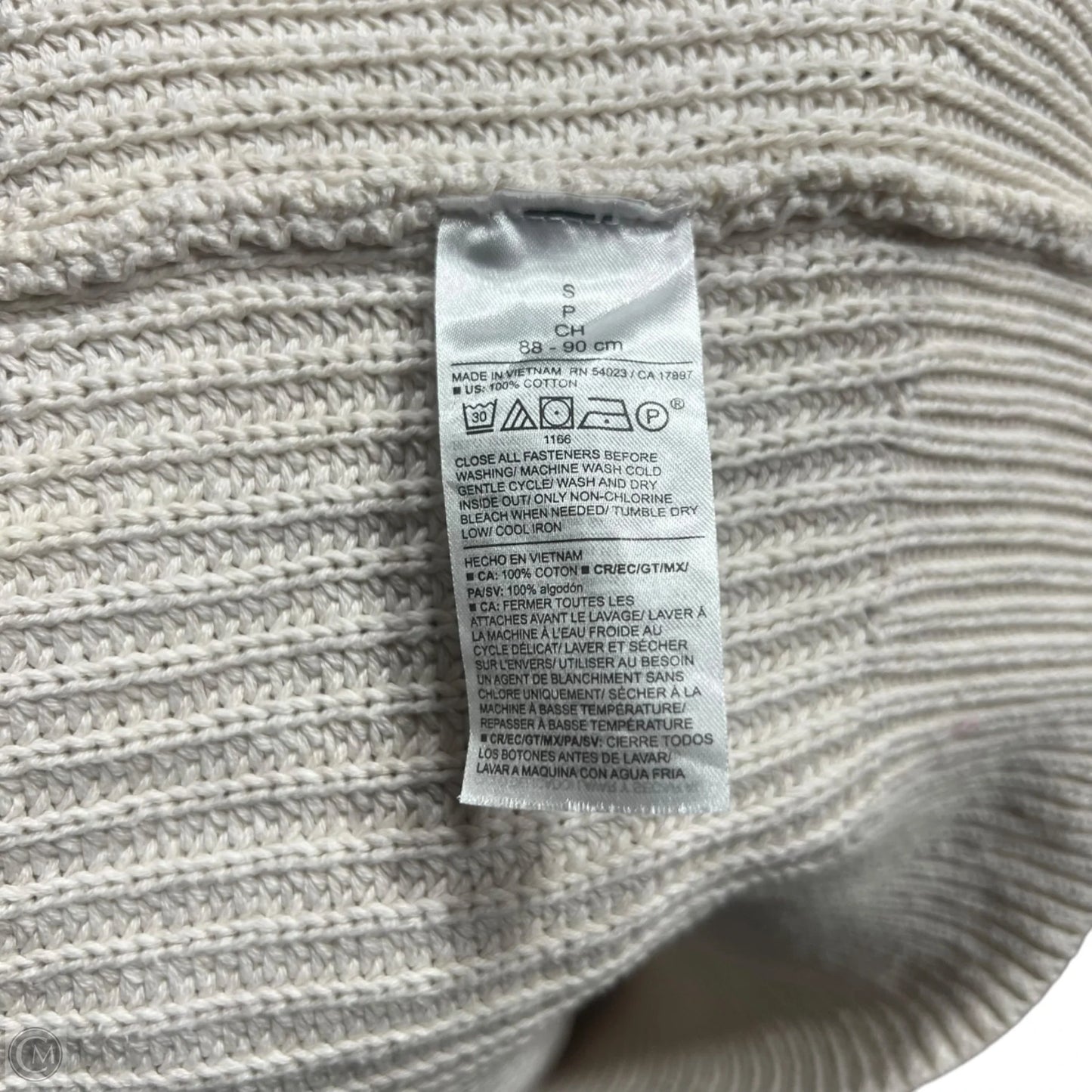 Sweater Cardigan By Old Navy In Tan, Size: S