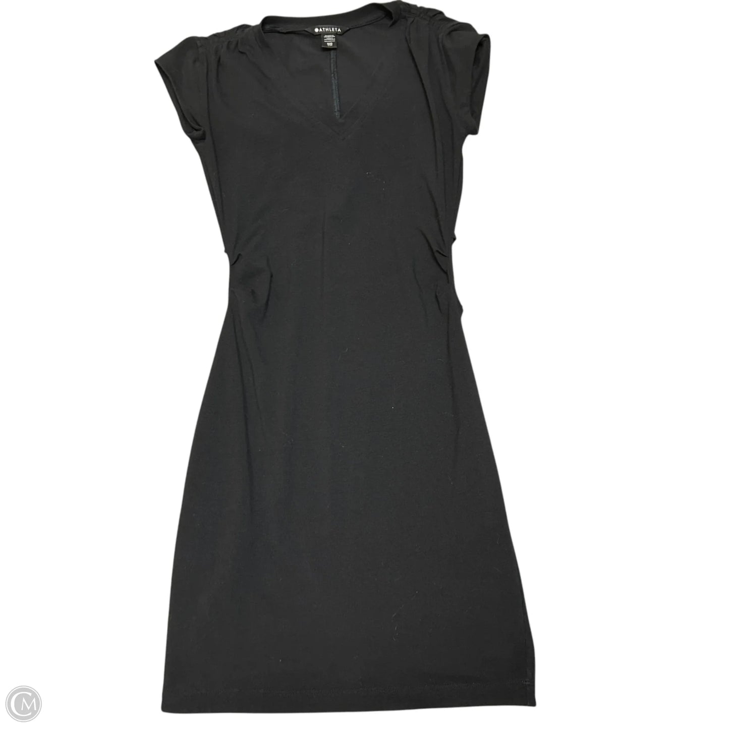 Athletic Dress By Athleta In Black, Size: Xxs