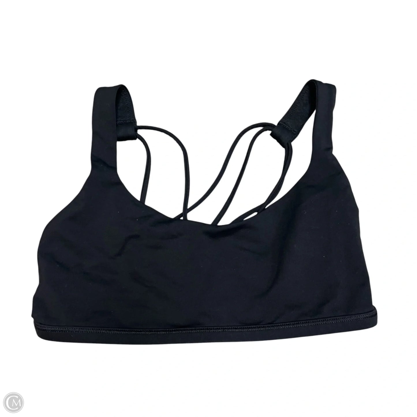 Athletic Bra By Lululemon In Black, Size: 6