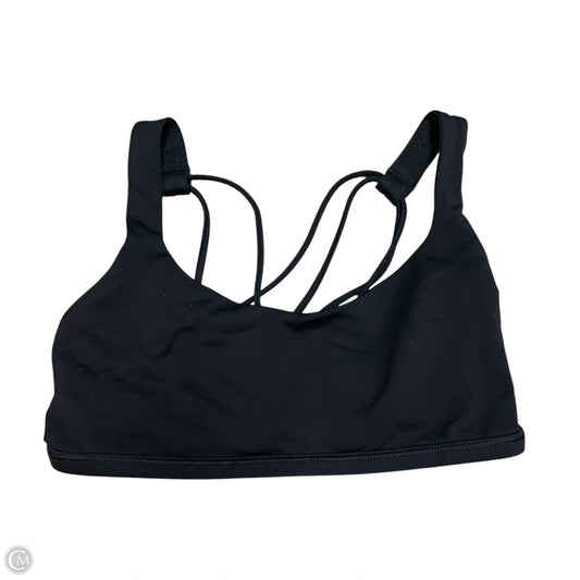 Athletic Bra By Lululemon In Black, Size: 6