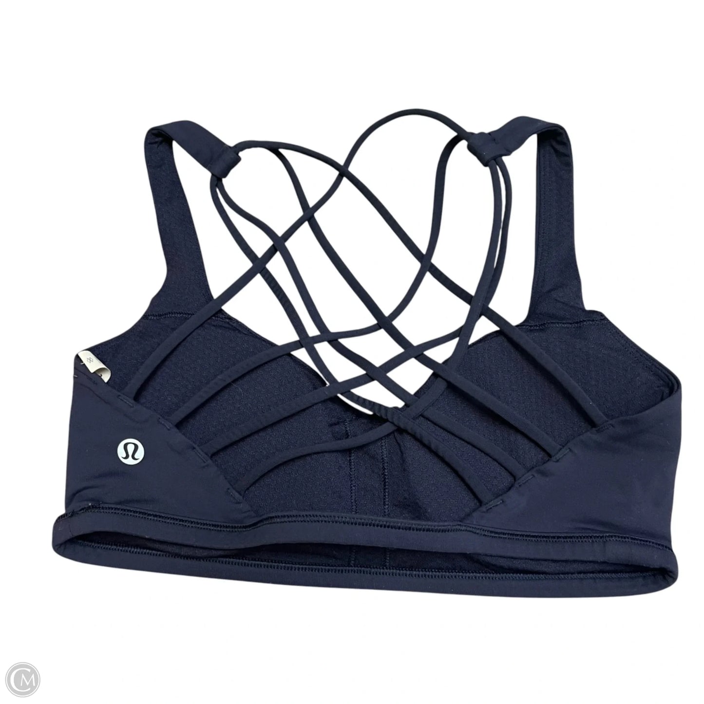 Athletic Bra By Lululemon In Navy, Size: 6