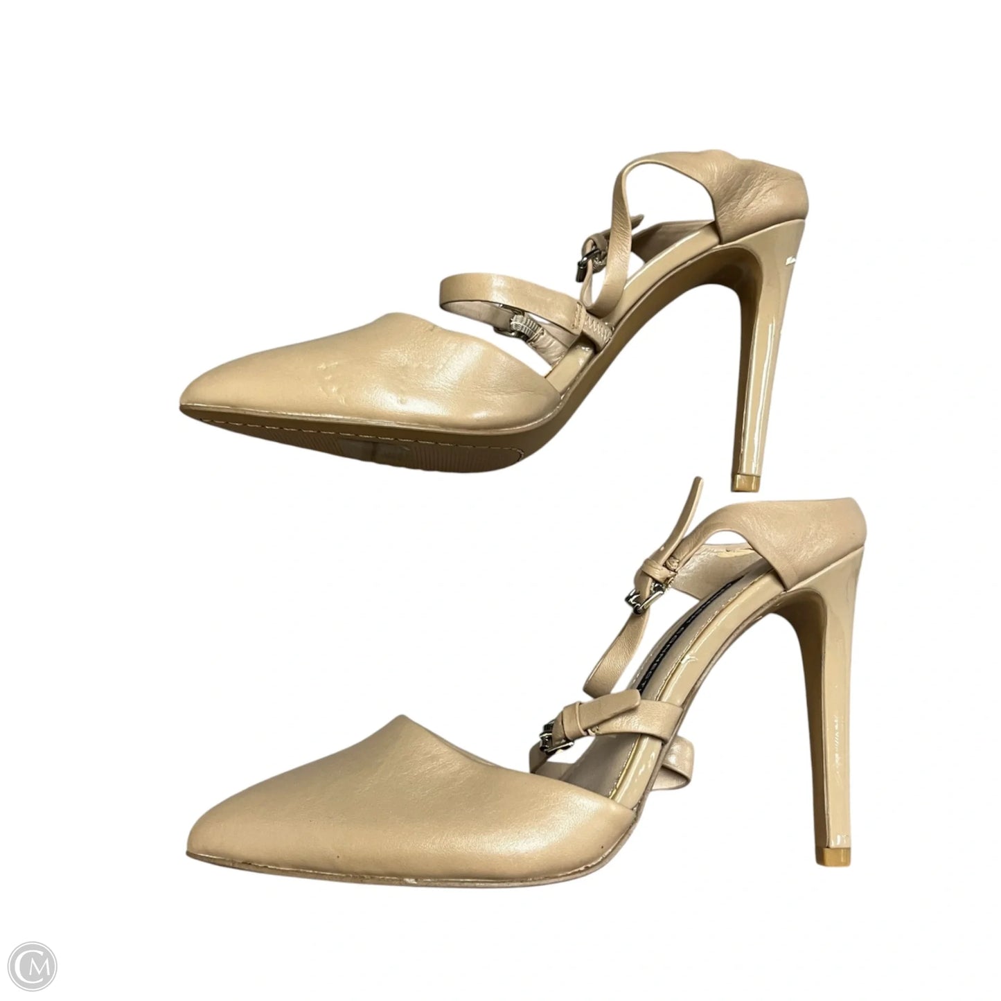 Shoes Heels Stiletto By French Connection In Tan, Size: 7.5