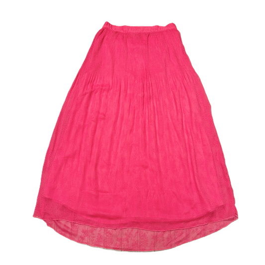 Pink Skirt Maxi By H&m, Size: 10