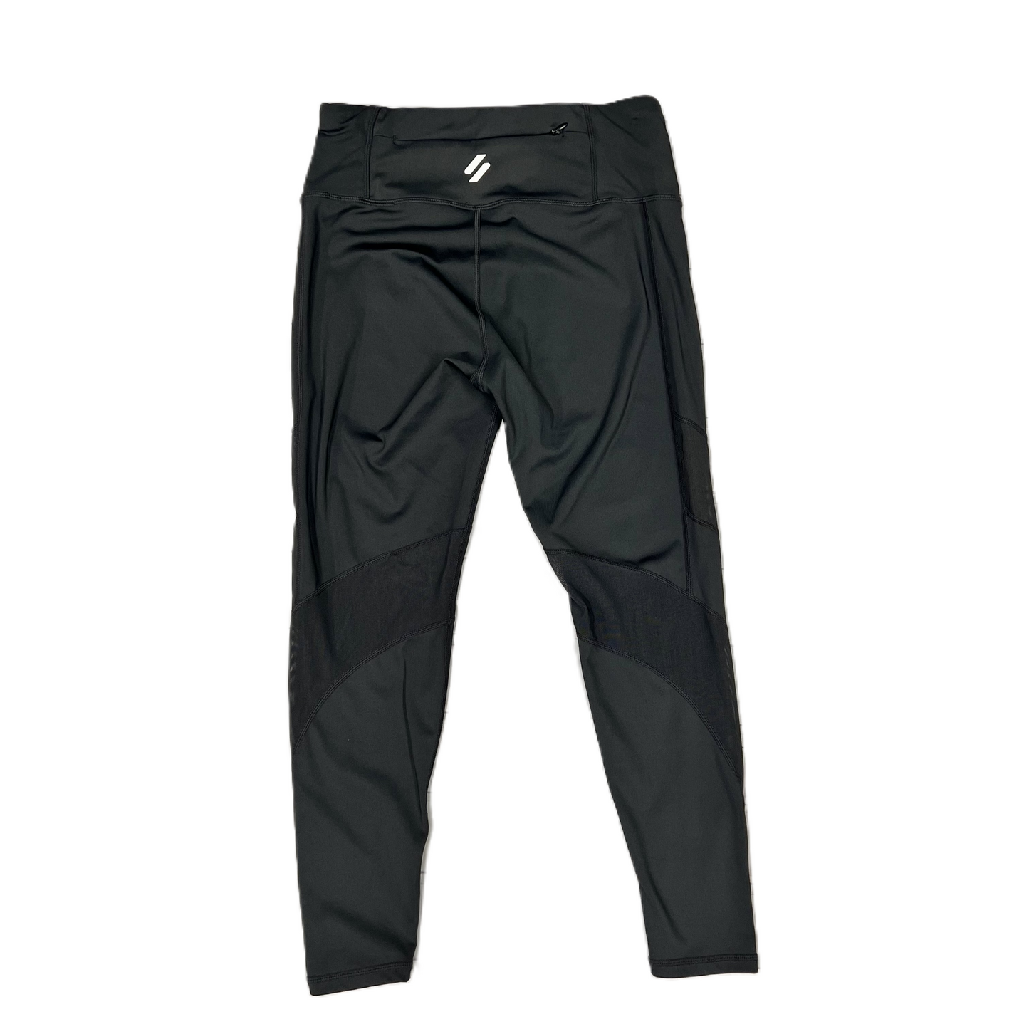 Athletic Leggings By Superdry In Black, Size: S