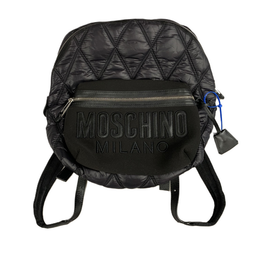 Backpack Luxury Designer By Moschino  Size: Large