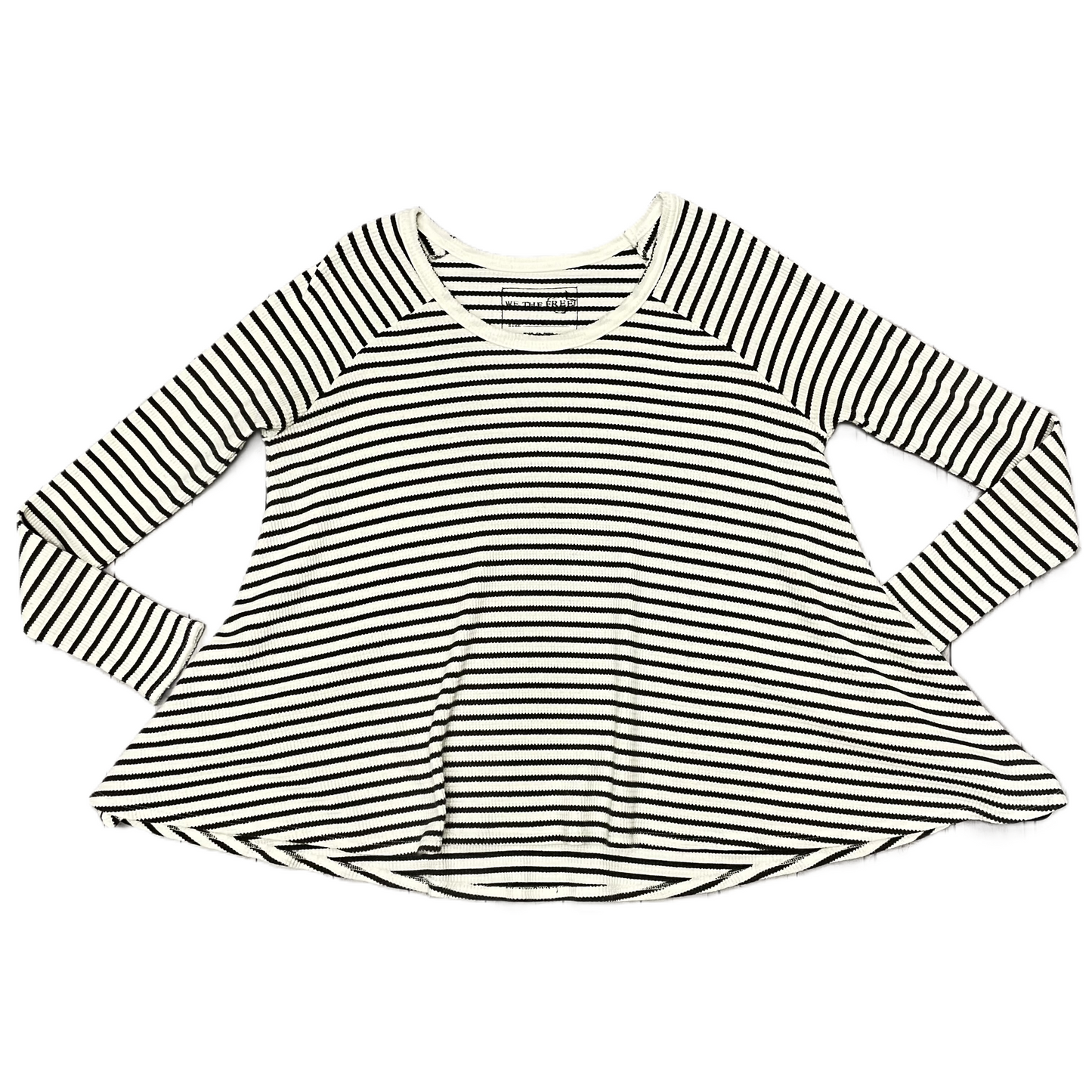 Black & White Top Long Sleeve By We The Free, Size: S