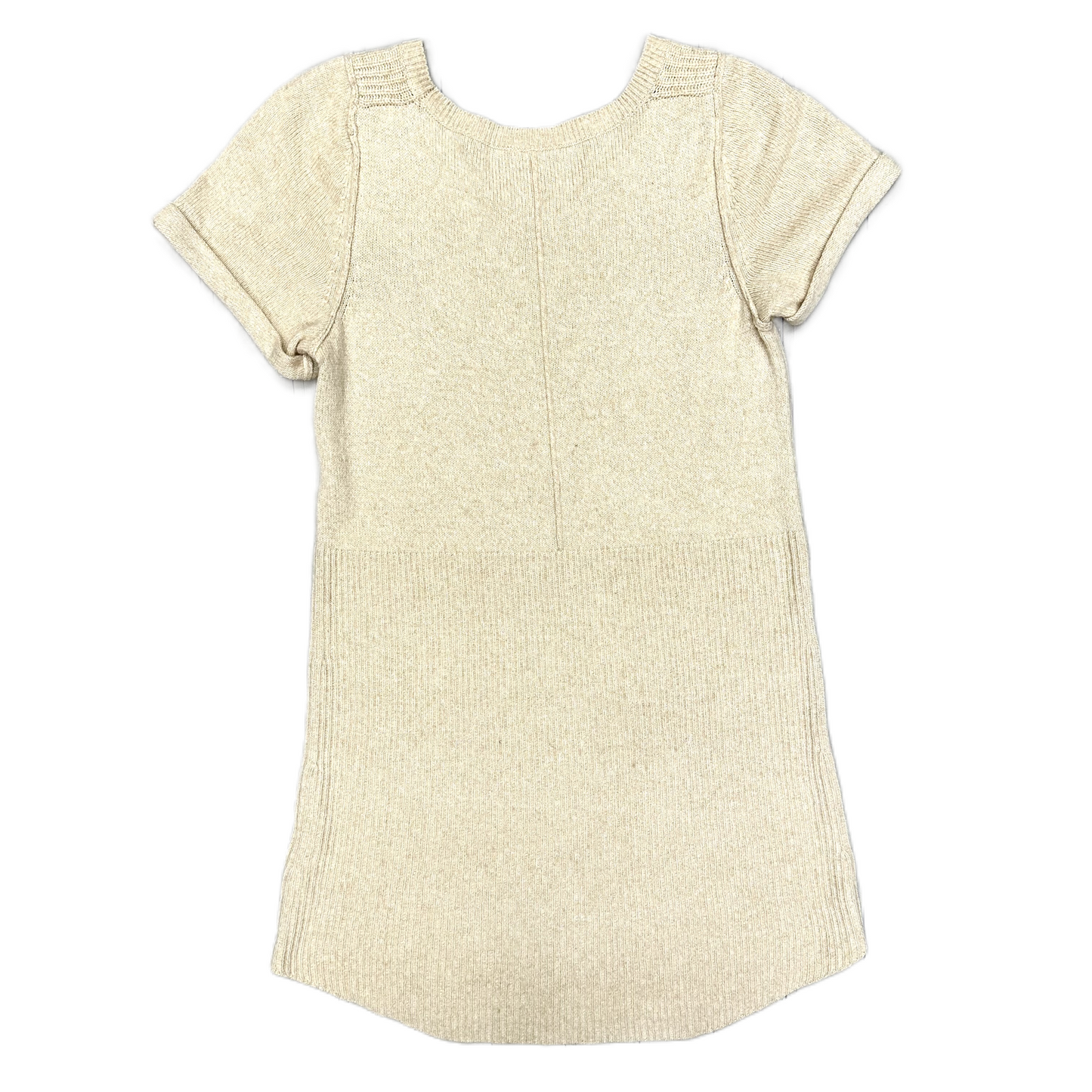 Dress Casual Short By Anthropologie In Tan, Size: Xxs