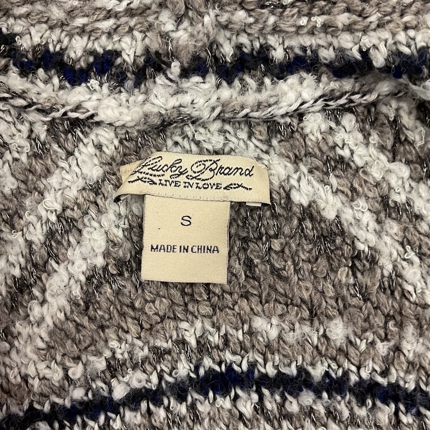 Sweater Cardigan By Lucky Brand  Size: S