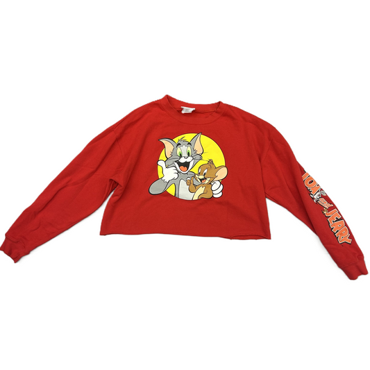 Top Long Sleeve By Tom and Jerry Size: L