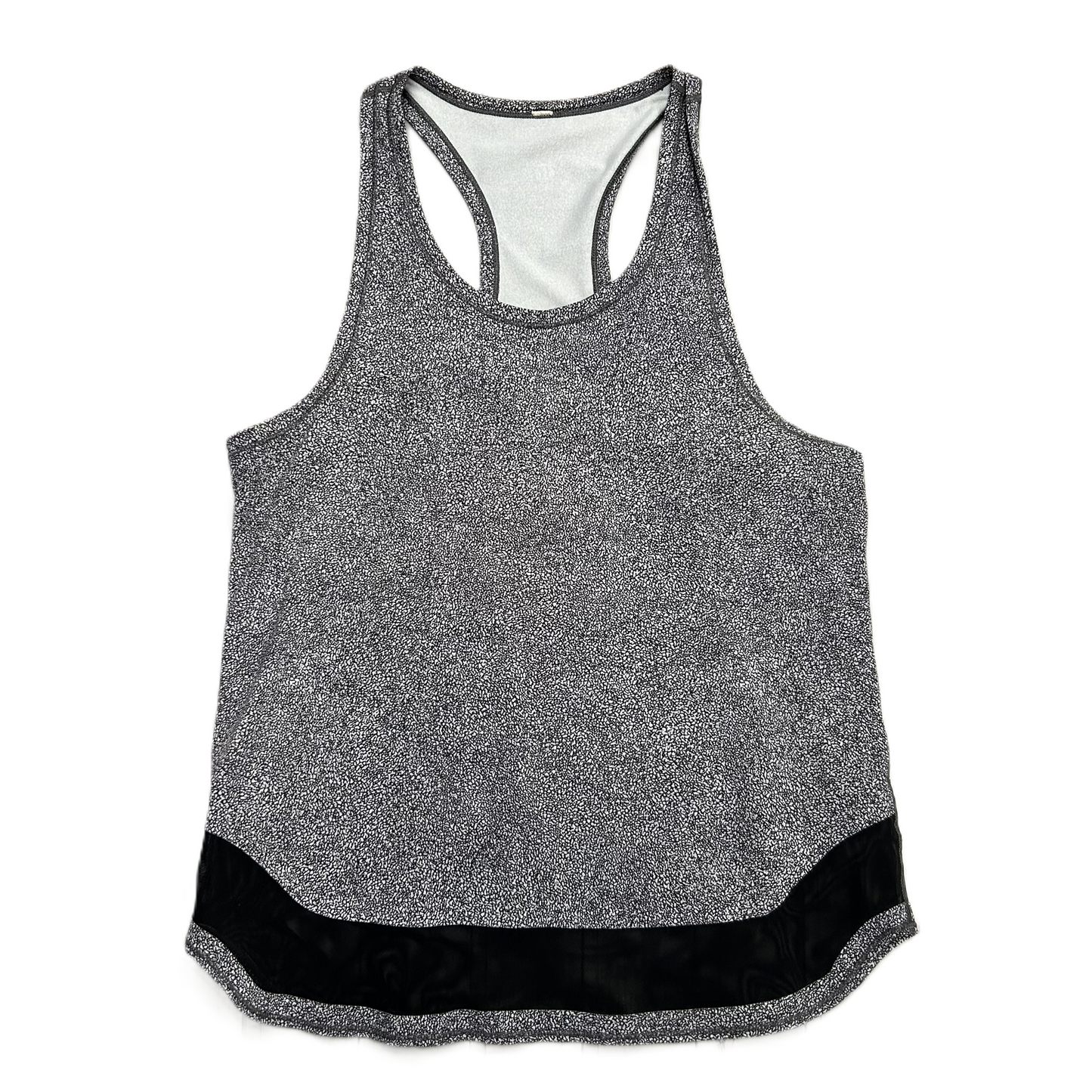 Black White Athletic Tank Top By Lululemon, Size: S