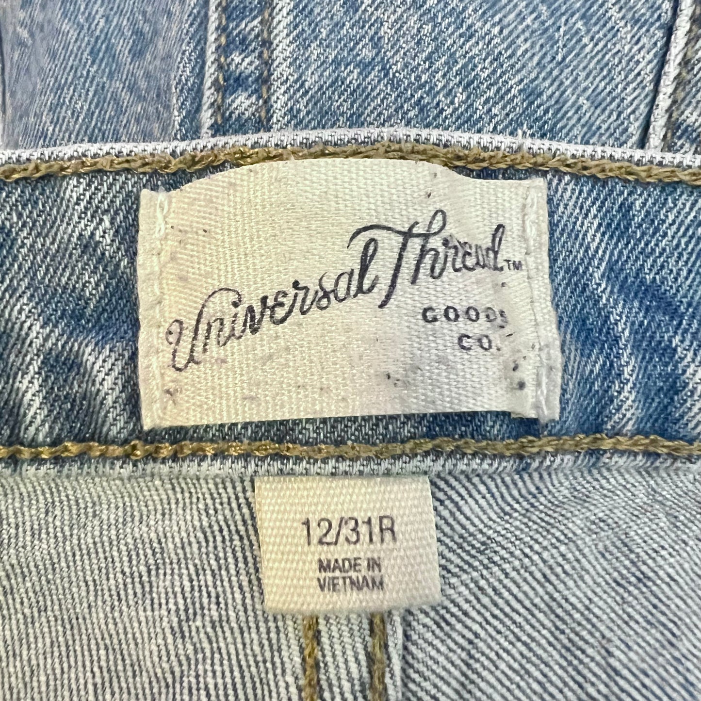 Jeans Straight By Universal Thread  Size: 12