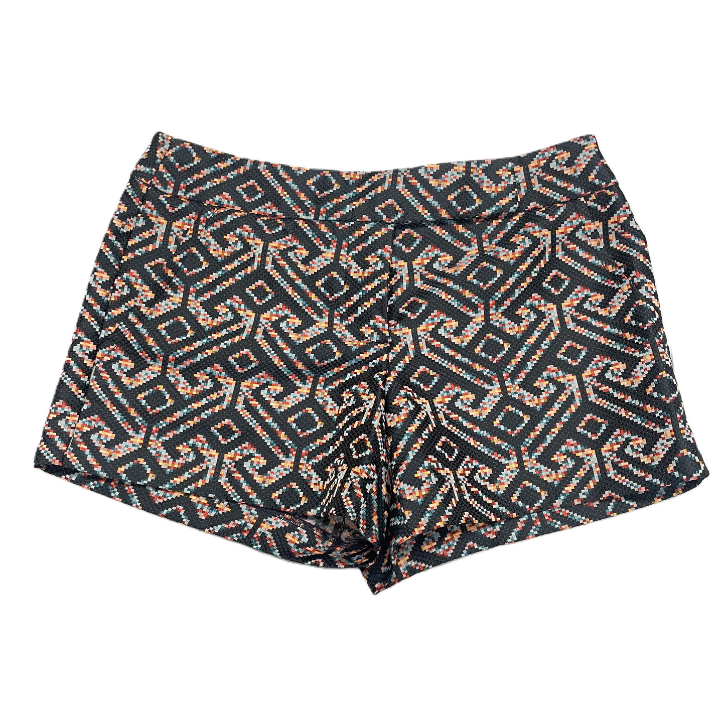 Geometric Pattern Shorts By Trina Turk, Size: 00