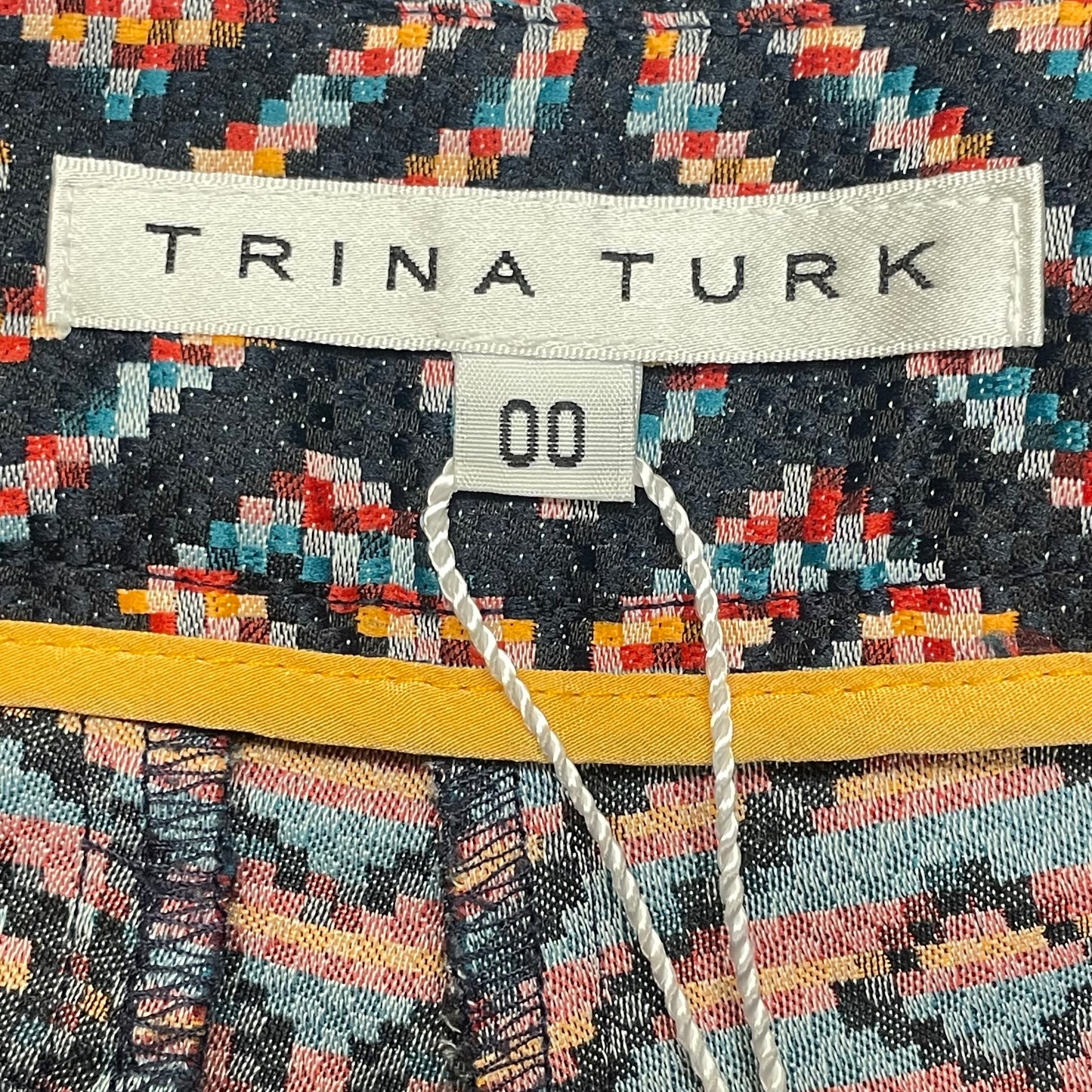 Geometric Pattern Shorts By Trina Turk, Size: 00