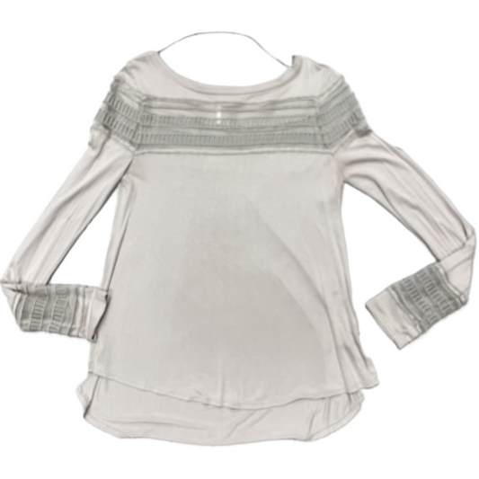 Taupe Top Long Sleeve By Free People, Size: Xs