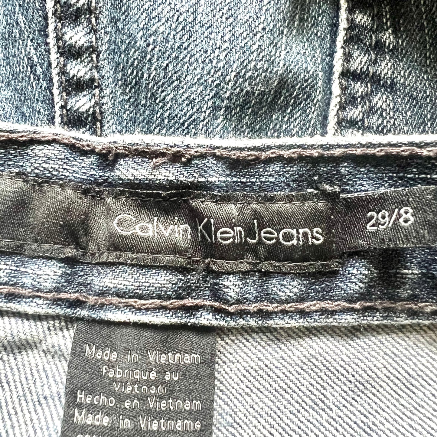 Jeans Flared By Calvin Klein  Size: 8