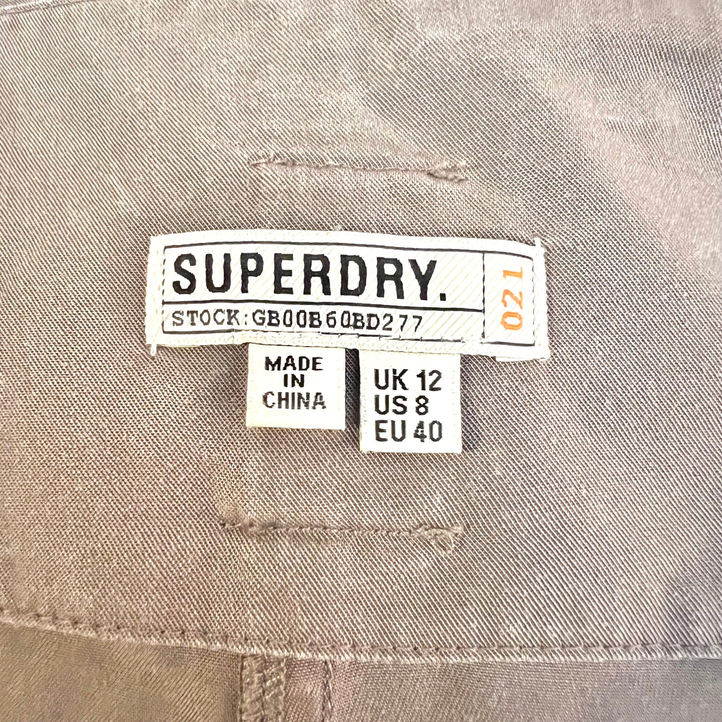 Shorts By Super Dry Size: 8