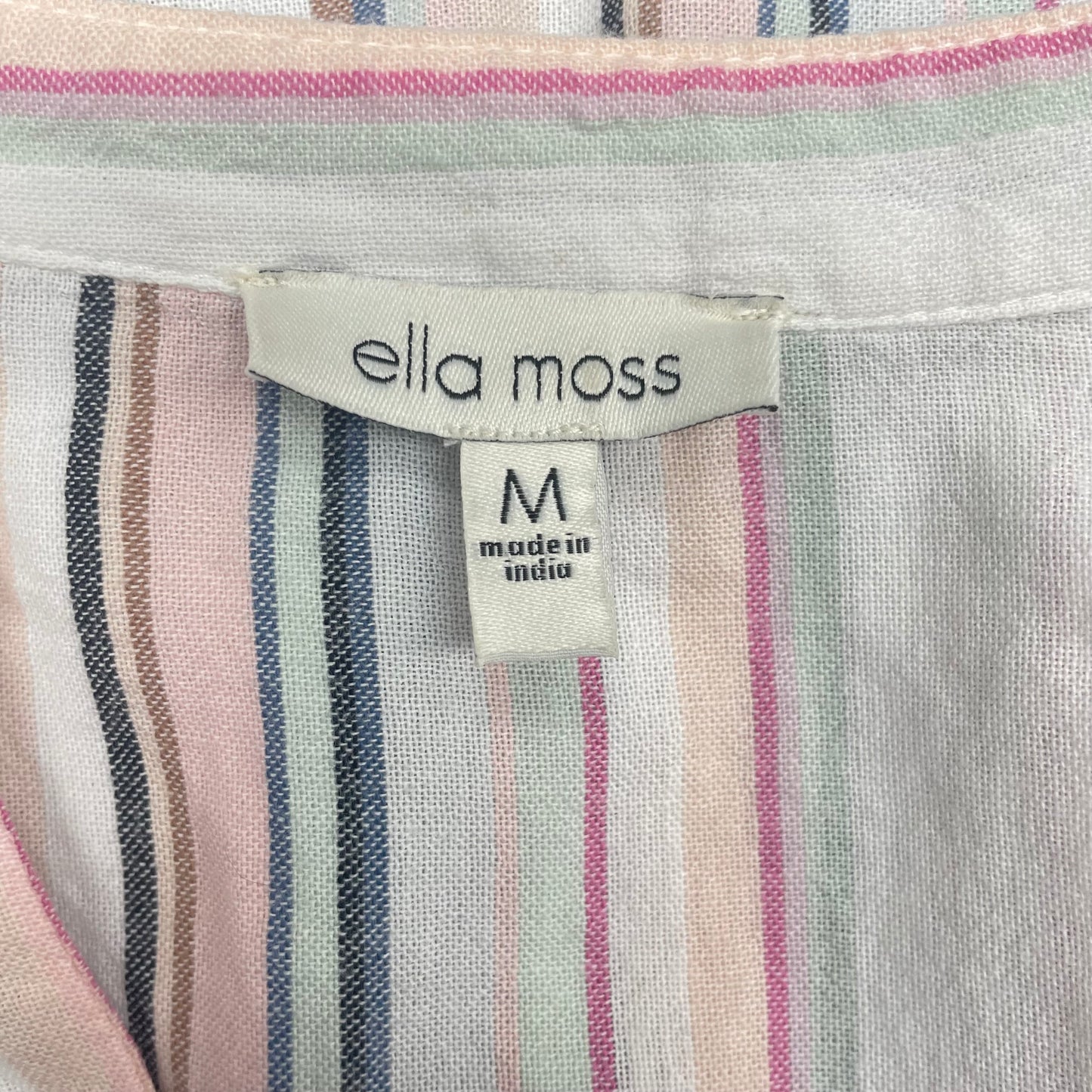 Top Sleeveless By Ella Moss  Size: M