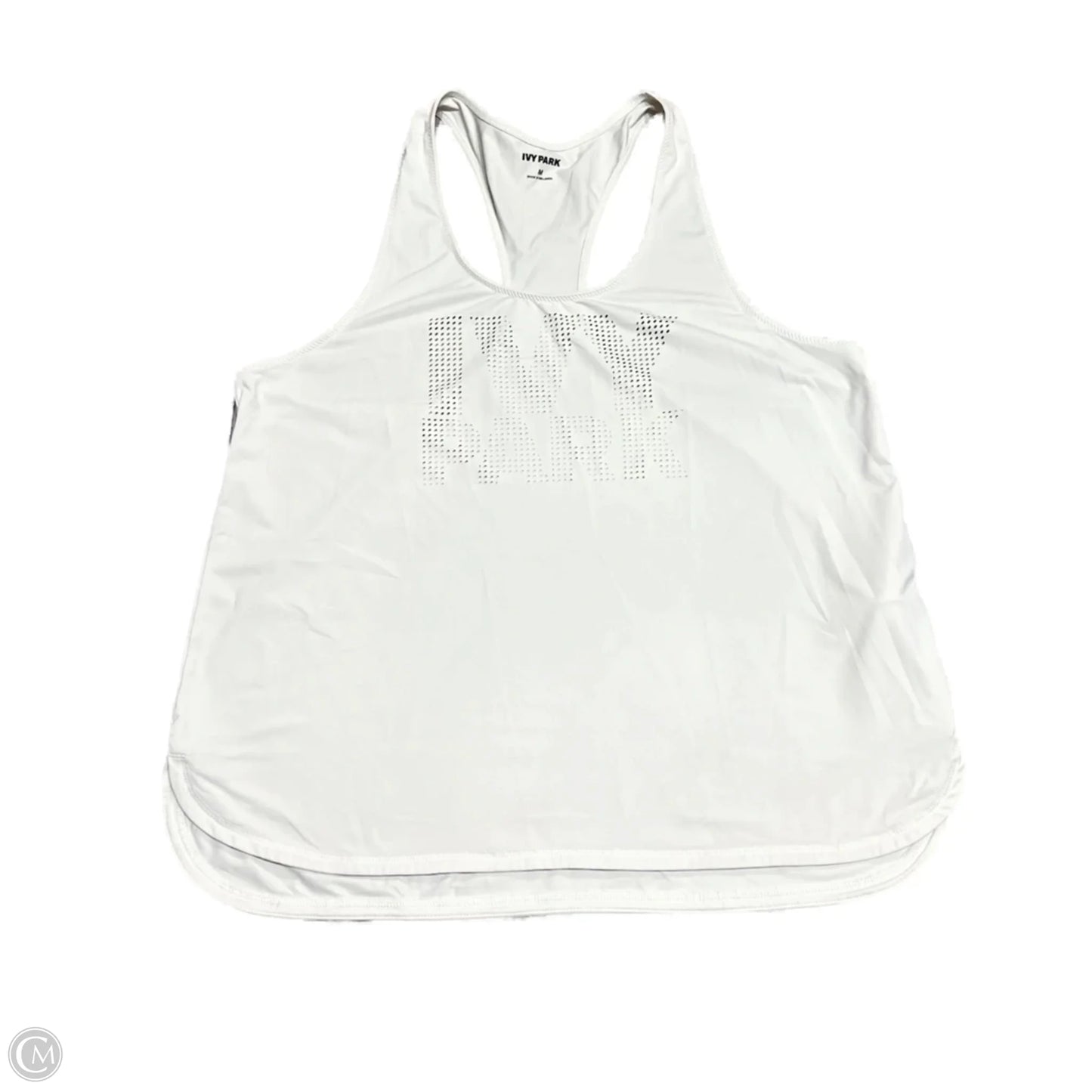 Athletic Tank Top By Ivy Park In White, Size: M