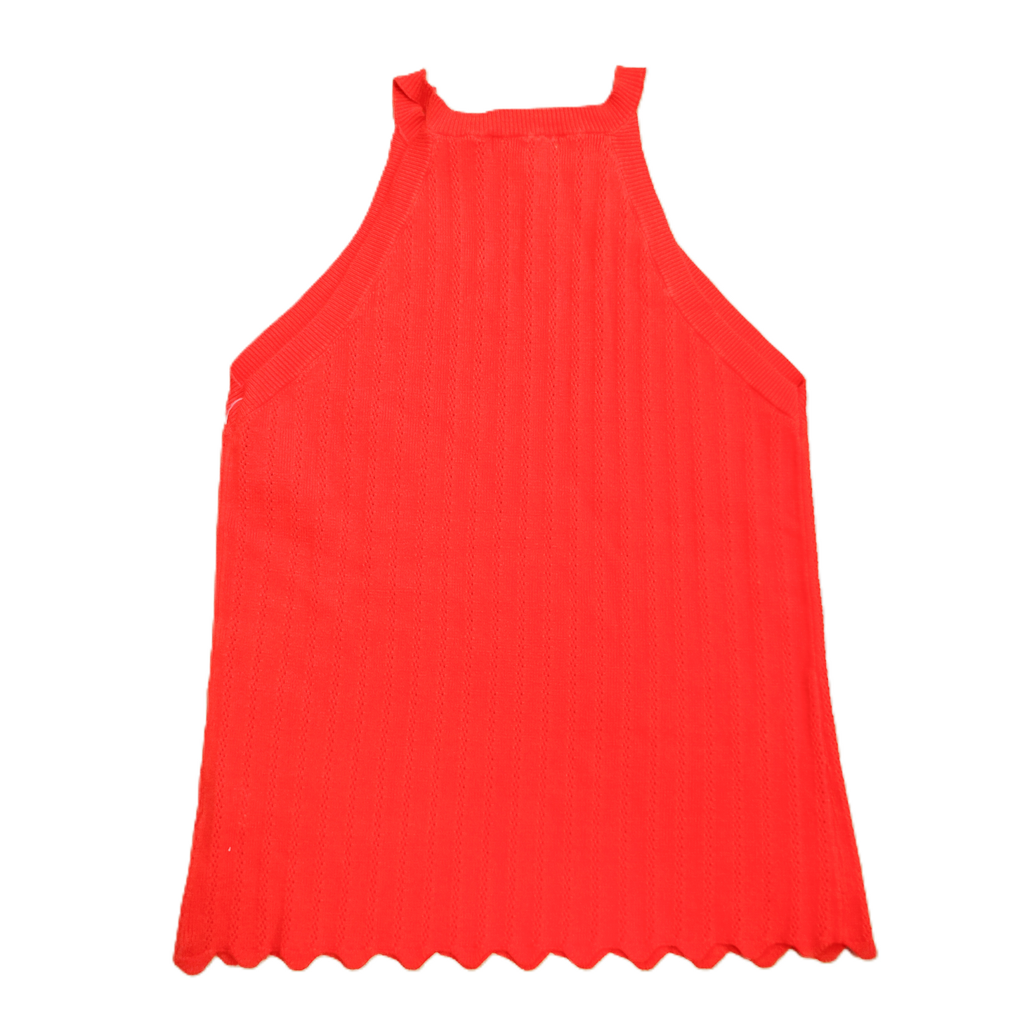 Red Top Sleeveless By Skies Are Blue, Size: M