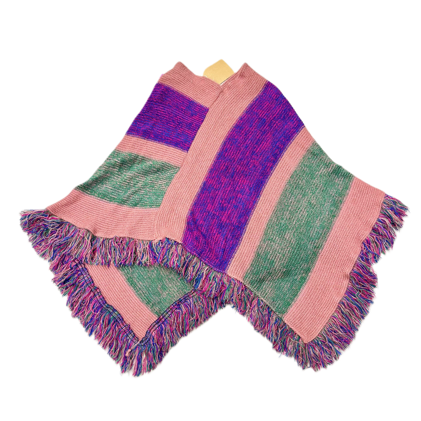 Shawl By Main Strip In Multi-colored, Size: Osfm