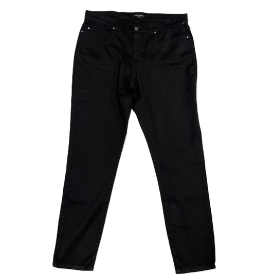 Jeans Skinny By Eileen Fisher In Black, Size: 16