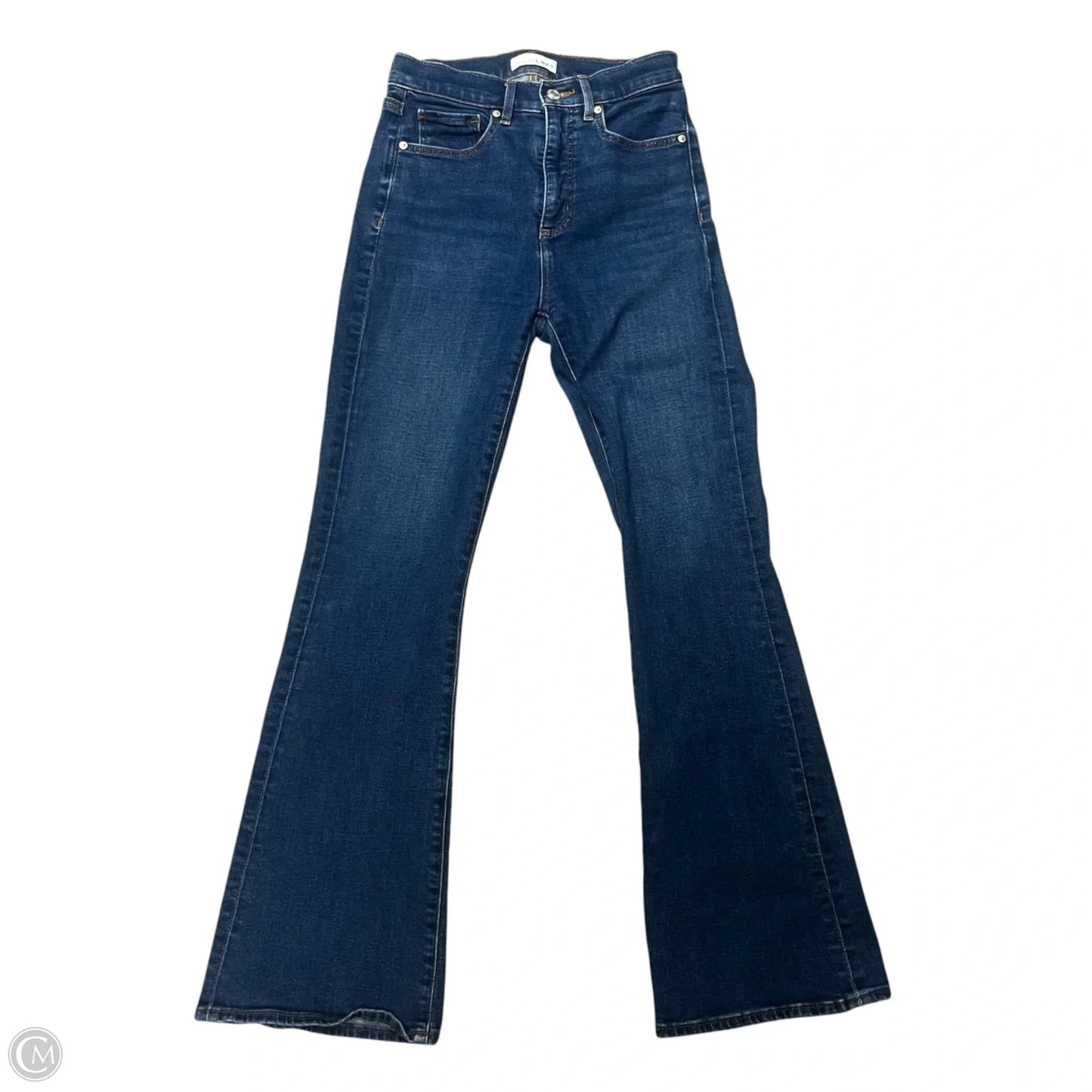 Jeans Flared By Loft In Blue, Size: 0