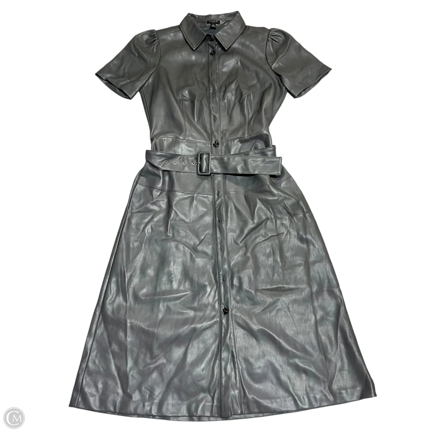 Dress Work By Ann Taylor In Grey, Size: 2p