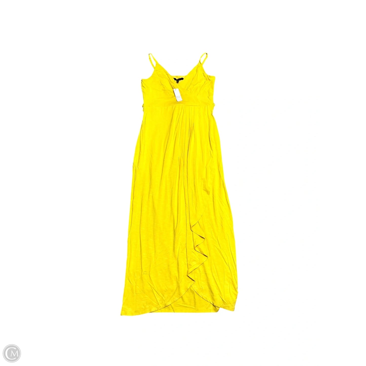 Dress Casual Maxi By White House Black Market In Yellow, Size: 8