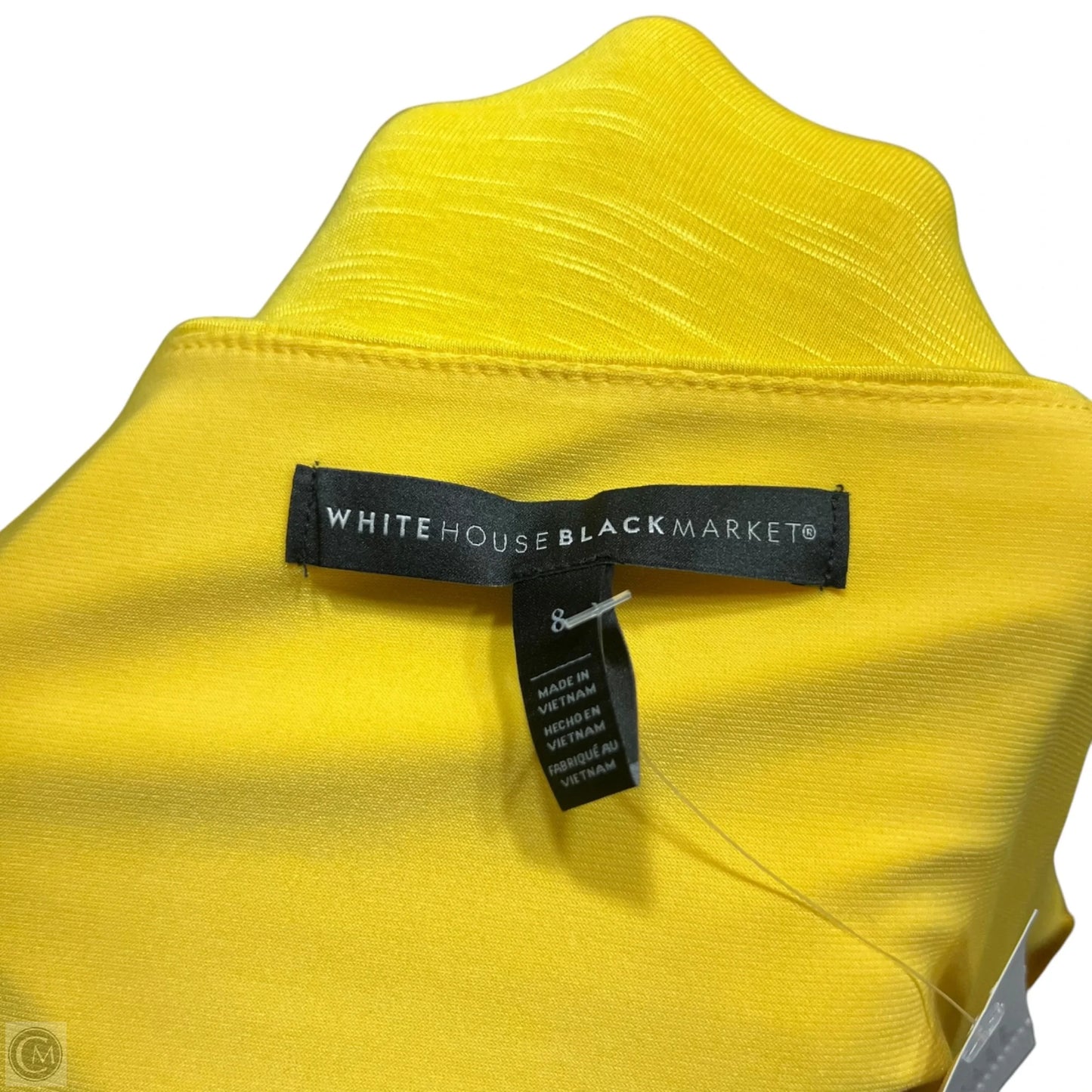 Dress Casual Maxi By White House Black Market In Yellow, Size: 8